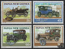 Papua Neuguinea Papua-Neuguinea - Nr. 708-11 ** Historische Automobile -