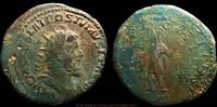 Roman Empire Doppel-Sesterz Postumus -