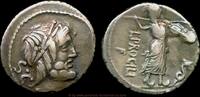 Roman Republic Denar moneyer Lucius Procilius -