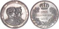 Sachsen Doppeltaler 1872 König Johann und Königin Amalie von Sachsen 1854-1873 -