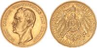 Hessen 10 Mark 1893 Ernst Ludwig 1892-1918 -