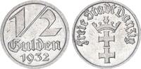 Danzig 1/2 Gulden 1932 Freie Stadt Danzig -