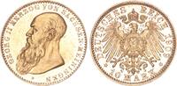Sachsen-Meiningen 10 Mark 1909 Herzog Georg II. 1866-1914 -