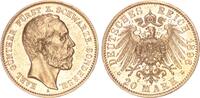 Schwarzburg-Sondershausen 10 Mark 1896 Fürst Karl Günther 1880-1909 -