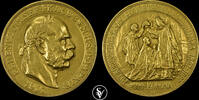Hungry 100 Korona 40th Anniversary of the Coronation of Franz Joseph I -