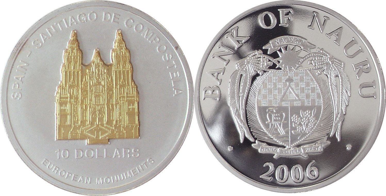 10 dollars 2006 nauru bauwerke der welt (kathedra