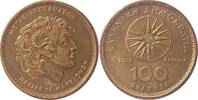Griechenland 100 Drachmes 2000 Neue Währungsbezeichnung vz 75.30 元 含税 ＋  418.36 元 运费