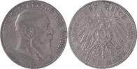 Deutschland/ Kaiserreich Baden 5 Mark 1903 (G) Friedrich I. 1852 - 1907 ss 418.36 元 含税 ＋  418.36 元 运费