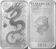 Australien 1 Dollar 1 oz Münzbarren - Dragon Rectangle -
