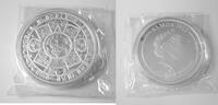 Samoa (Apia) 10 Dollars 5 oz Aztekenkalender -
