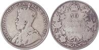 Kanada 50 Cents George V. 1910-1936 -