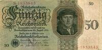 Weimar 50 Reichsmark 11.10.1924 N / S.1853843 III 334.27 元 含税 ＋  75.30 元 运费