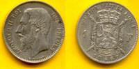 Belgien 1 Fancs Leopold II -