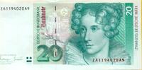 Deutschland 20 Deutsche Mark ZA - ERSATZNOTE -