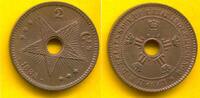 Belgisch Congo 2 Centimes Léopold II -