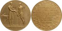 Haus Habsburg Bronzemedaille - (v. Schwartz) a.d. 100-Jahrfeier der Österreichischen Nationalbank. -