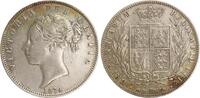 Großbritannien 1/2 Crown - Victoria 1837-1901. -