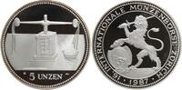 Schweiz - Zürich - Silbermedaille 16. Internationale Münzenbörse, 5 Unzen Silber -