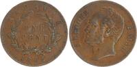 Sarawak/Borneo/Malaysia - 1 Cent James Brooke (1803-1868), erster weißer Raja von Sarawak (1841-1868) -
