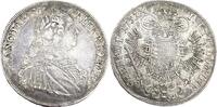 HOLY ROMAN EMPIRE AUSTRIA 1/2 Thaler FRANCIS I. of LORRAINE mint GRAZ just. -