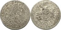 RDR Schleisen XV. kreuzer G H LEOPOLD I. BRESLAU (Wroclaw Poland) mintmaster Gerge A. Hübner -