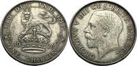 UNITED KINGDOM 1 Shilling GEORGE V. 2nd type , mint Tower Hill London -