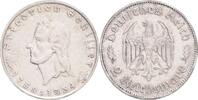 GERMANY Third Reich 2 Mark FRIEDRICH SCHILER , mint Stuttgart -