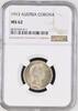 AUSTRIA 1 CORONA FRANZ JOSEPH I. mint Vienna -