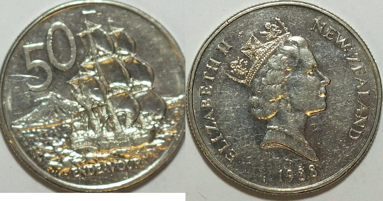 50 cent 1988 neuseeland ef