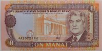 Turkmenistan 10 Manat -