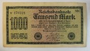 Deutsches Reich 1.000 Mark Rosenberg Nr. 75 j,KN violett, FZ: PNN -