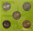 Bund 5 x 2 € Baden Würtemberg kommpletter Satz -