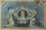 Deutsches Reich 100 Mark Rosenberg Nr. 20 Serie D -