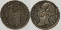 Niederlande 1 Gulden Wilhelm II -