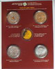 BRD 40 Euro Fussball WM 2006 alle 4 verschiedenen 10 Euro Stücke ohne Fifa Goldmedallie -