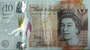Grossbritannien 10 Pfund Polymer Banknote 2. Ausgabe -