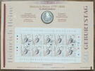 BRD 10 DM und 10 x 1,10 DM Kleinbogen 200. Geburtstag Heinrich Heine -
