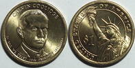 USA 1 $ Calvin Coolifge 30. Präsident 1923 - 29 Bild beispielhaft -