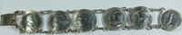 Armband Münzarmband 20 cm -