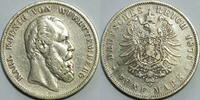 Würtemberg 5 Mark Wilhelm II. -