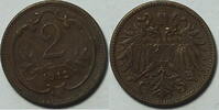 Österreich / Ungarn 2 Heller Franz Joseph I. (1848-1916) -