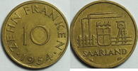 Saarland 10 Franken -