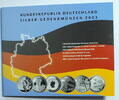 Deutschland 6 x 10 € Komplette Jahresausgabe der 10 € Stücke in Silber -