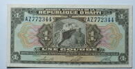 Haiti 1 Courde 5. Ausgabe ca. 1950 -
