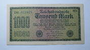 Deutschland 1000 Mark World Paper Money 76 e, WZ : G -