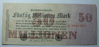 Deutschland 50 Millionen Mark World Paper Money 98 a -