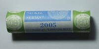 USA 40 x 5 Cent Orginalrolle Westward Journey Jefferson Ocean View -