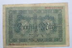Deutschland 50 Mark World Paper Money 49 a, KN 6-stellig sehr selten -