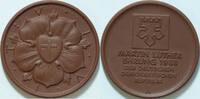 Meissen Porzelanmedallien Ehrung Martin Luther 1983 -