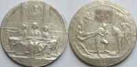 USA Silbermed. Erforschung des Hudson Rivers 1807, 65,8 g Sterling Silber Durchm.: 51 mm -